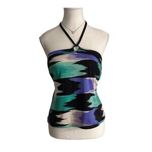 Jag Size Medium Y2K Halter Top With Inside Padding